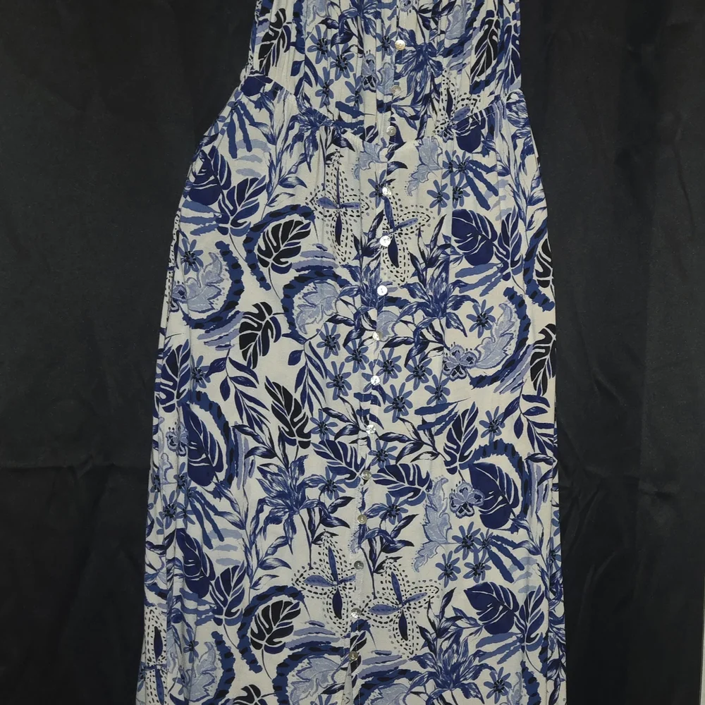 New Look Blue Sleeveless Sundress Maxi - Picture 3 of 5